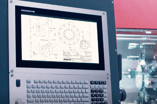 The CNC PILOT 640 Lather Control From HEIDENHAIN - HEIDENHAIN